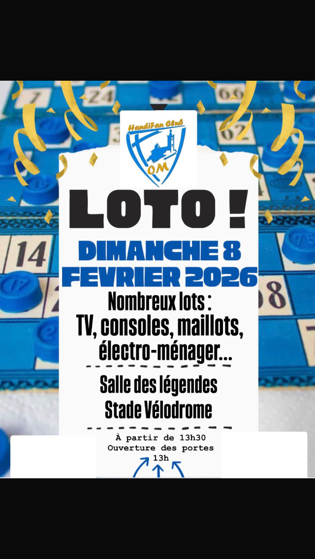 LOTO HANDIFAN CLUB OM 2026