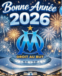 Toute l&rsquo;équipe Handifan Club OM vous souhaite une bonne et heureuse Année 2026